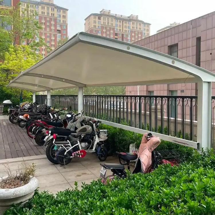 金山区膜结构电动车棚